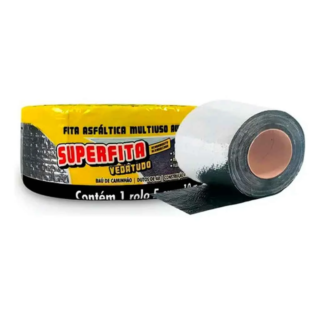 Fita Multiuso 05cmx10m  Adesiva Alum. Superfita 